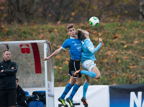 Malmös tränare Patrick Winqvist åser en tuff duell i