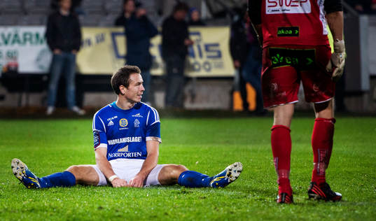 Sundsvalls Jon Gudni Fjoluson deppar