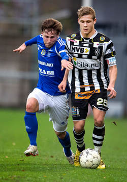 Sundsvalls Daniel Sliper och Landskrona BOIS Erik Andersson