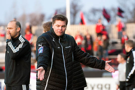 Halmstads tränare Jens Gustafsson
