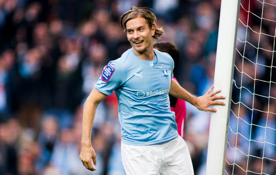 Malmös  Markus Halsti jublar
