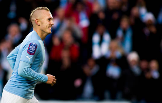Malmös  Magnus Eriksson jublar