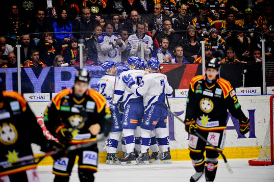Jubel av Leksands i andra perioden