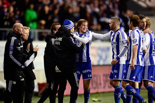 IFK Göteborgs Darijan Bojanic jublar