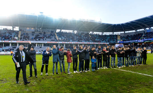 IFK Göteborgs U19 hyllas på Gamla Ullevi