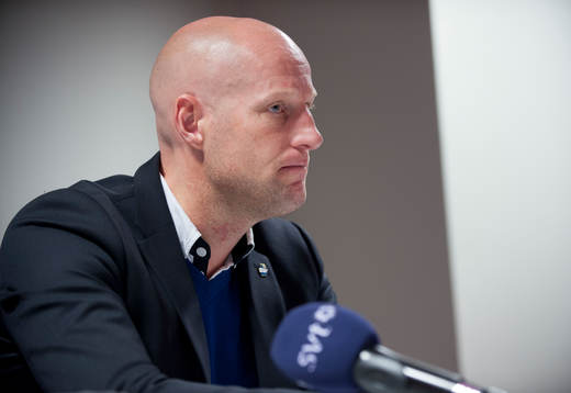 Östers tränare Andreas Thomsson i
