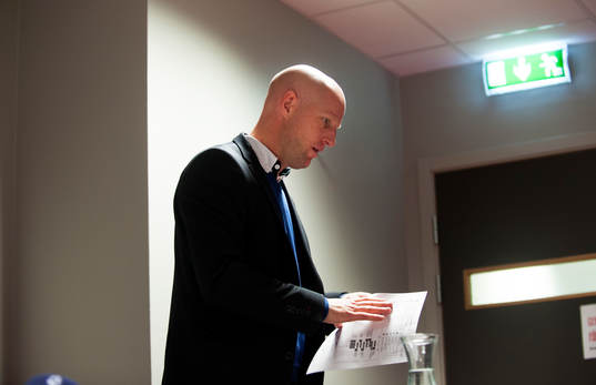 Östers tränare Andreas Thomsson i