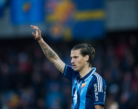 Djurgårdens Aleksander Prijovic i