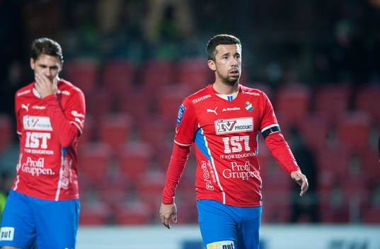 Slutsignal och Östers Freddy Söderberg och Denis Velic