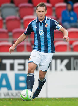 Djurgårdens Andreas Johansson i