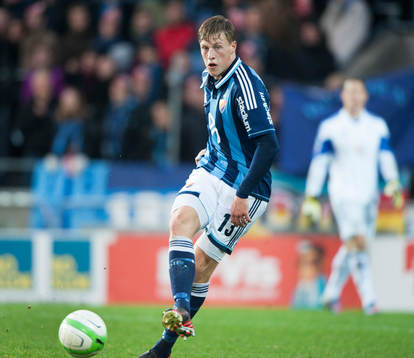 Djurgårdens Emil Bergström i