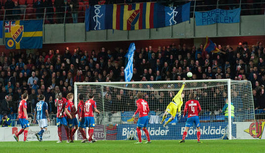Frispark på Myresjö arena i