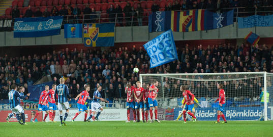 Frispark på Myresjö arena i