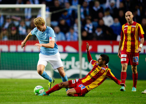 Syrianskas Mattias Mete och Malmös Filip Helander