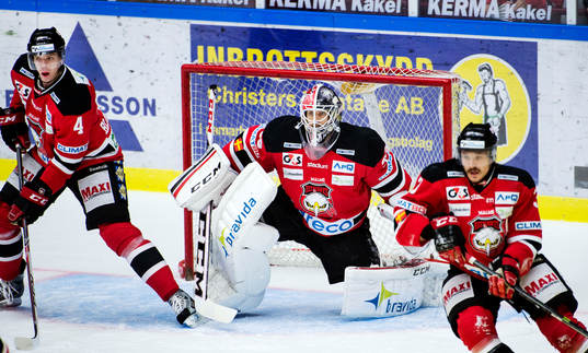 Malmö Redhawks målvakt Axel Brage