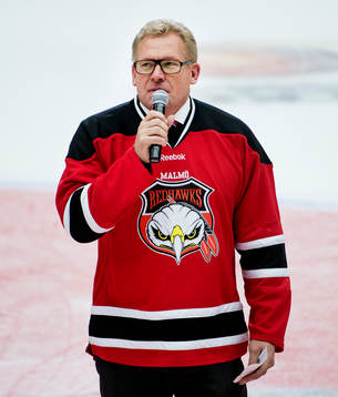 Malmö Redhawks sportchef och VD Patrik Sylvegård
