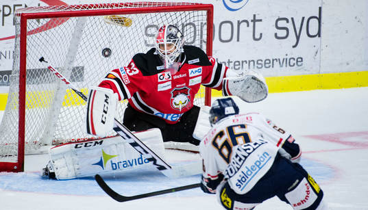 Djurgårdens Marcus Marcus Sörensen och Malmö Redhawks