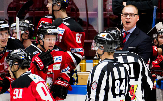 Malmö Redhawks assisterande tränare Björn Hellkvist är