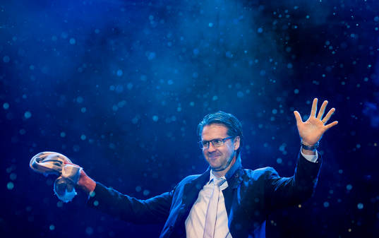 Malmös tränare Rikard Norling när Malmö FF och LDB