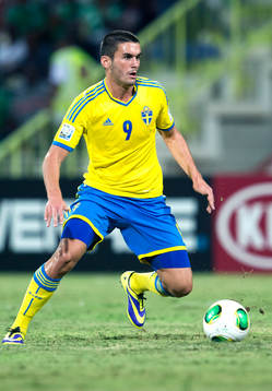 Sveriges Valmir Berisha