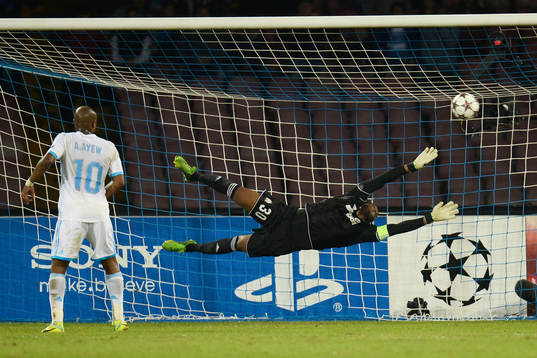 Gol Gokhan Inler Napoli , goal celebration Napoli