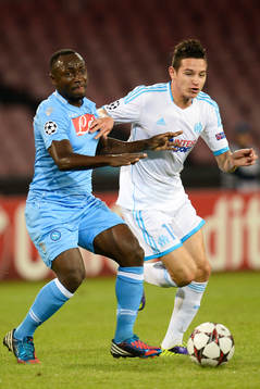 Pablo Armero Napoli, Florian Thauvin Marseille Napoli