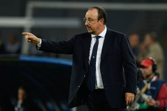 Rafael Benitez Allenatore Coach Napoli 06-11-2013 Stadio
