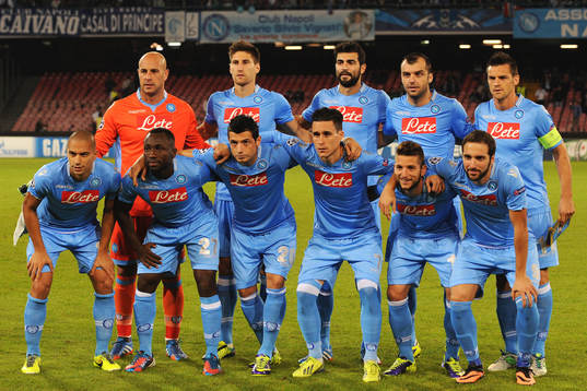 Formazione Napoli lineups Napoli 06-11-2013 Stadio San