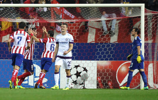 Bläddra bland fler bilder av Fotboll, Champions League, Atletico Madrid - Austria Wien