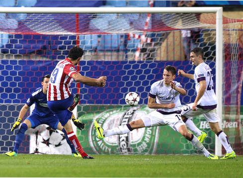 Heinz Lindner (A.Wien), Diego Costa (Atletico), Christian