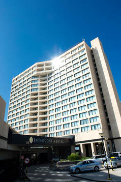 Hotell Intercontinental där det svenska laget bor i U17-VM