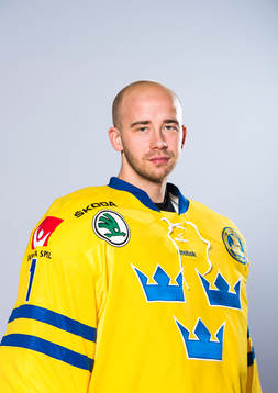 Sveriges målvakt Johan Backlund