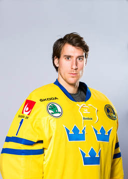 Sveriges målvakt Henrik Karlsson