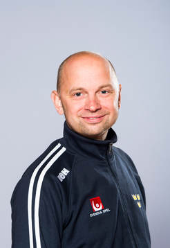 Sveriges målvaktstränare Stefan Ladhe