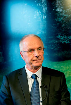 Fotbollstränaren Sven-Göran Eriksson
