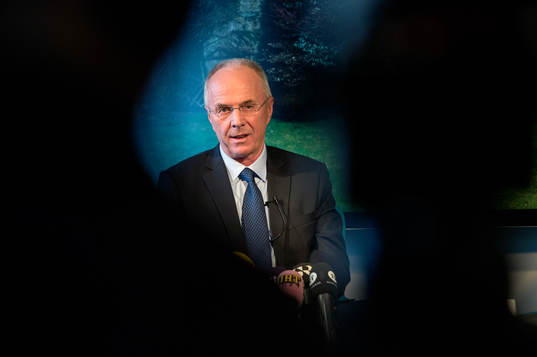 Fotbollstränaren Sven-Göran Eriksson
