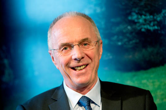 Fotbollstränaren Sven-Göran Eriksson