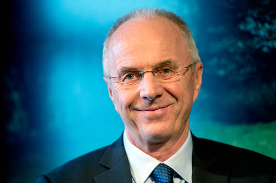 Fotbollstränaren Sven-Göran Eriksson