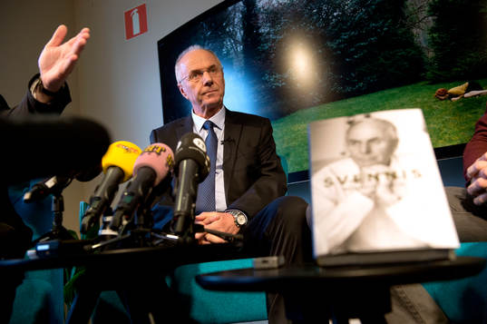 Fotbollstränaren Sven-Göran Eriksson