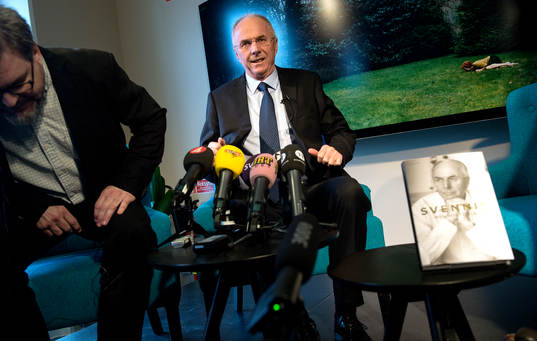 Fotbollstränaren Sven-Göran Eriksson
