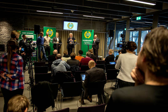 Hammarby presenterade idag Nanne Bergstrand som ny