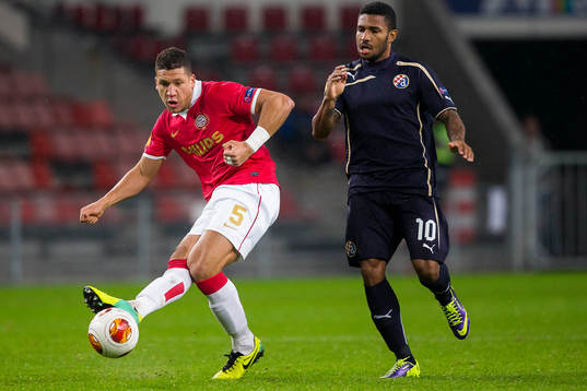 EINDHOVEN, PSV - Dinamo Zagreb, voetbal, Europa League