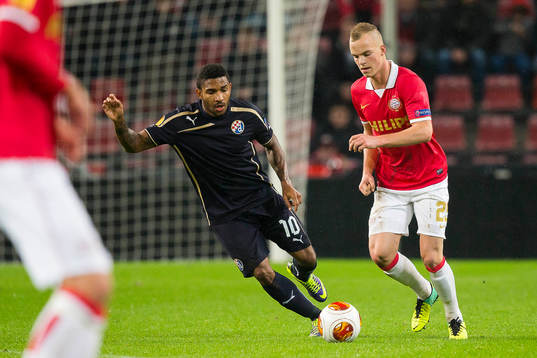 EINDHOVEN, PSV - Dinamo Zagreb, voetbal, Europa League