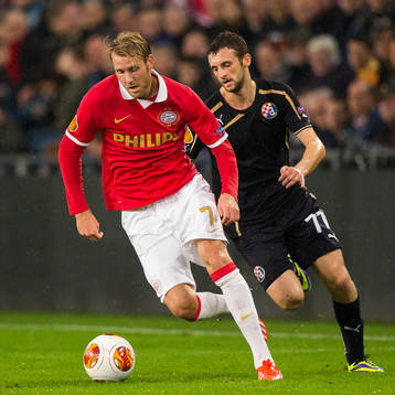 EINDHOVEN, PSV - Dinamo Zagreb, voetbal, Europa League