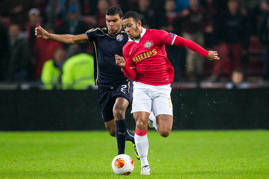 EINDHOVEN, PSV - Dinamo Zagreb, voetbal, Europa League