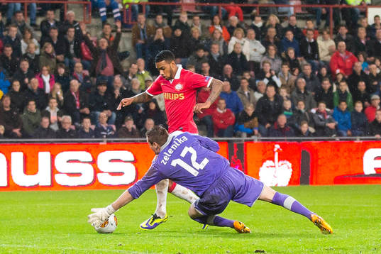 EINDHOVEN, PSV - Dinamo Zagreb, voetbal, Europa League