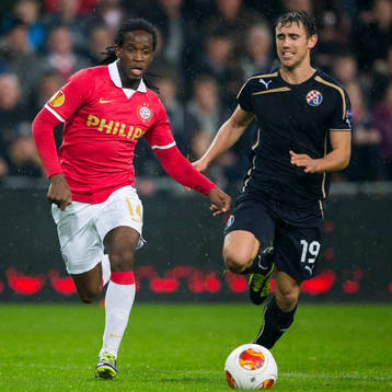 EINDHOVEN, PSV - Dinamo Zagreb, voetbal, Europa League