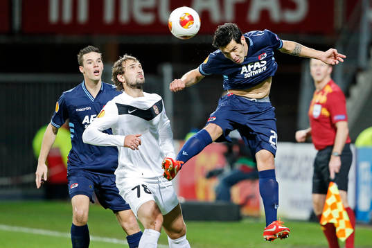 ALKMAAR - 07-11-2013 - Europa League, AZ - FC Shakhter