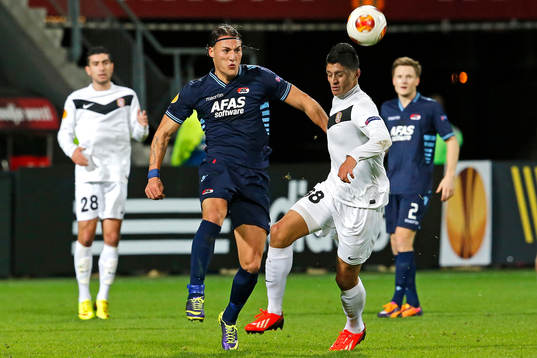 ALKMAAR - 07-11-2013 - Europa League, AZ - FC Shakhter