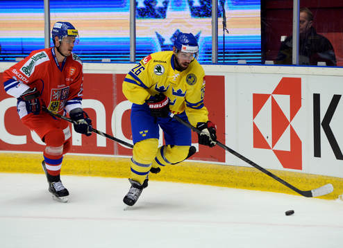 Sveriges Niklas Olausson och Tjeckiens Lukas Krajicek
